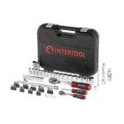 Набори інструментів INTERTOOL STORM Набір інструментів 73 од., 1/2 , 1/4 ET-8073