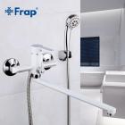 Смесители для ванной Frap F2241 Смеситель для ванны (белый/хром)