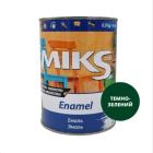 Емаль ПФ-115 MIKS Емаль алкідна ПФ-115  0,9кг. (ТЕМНО-ЗЕЛЕНИЙ)
