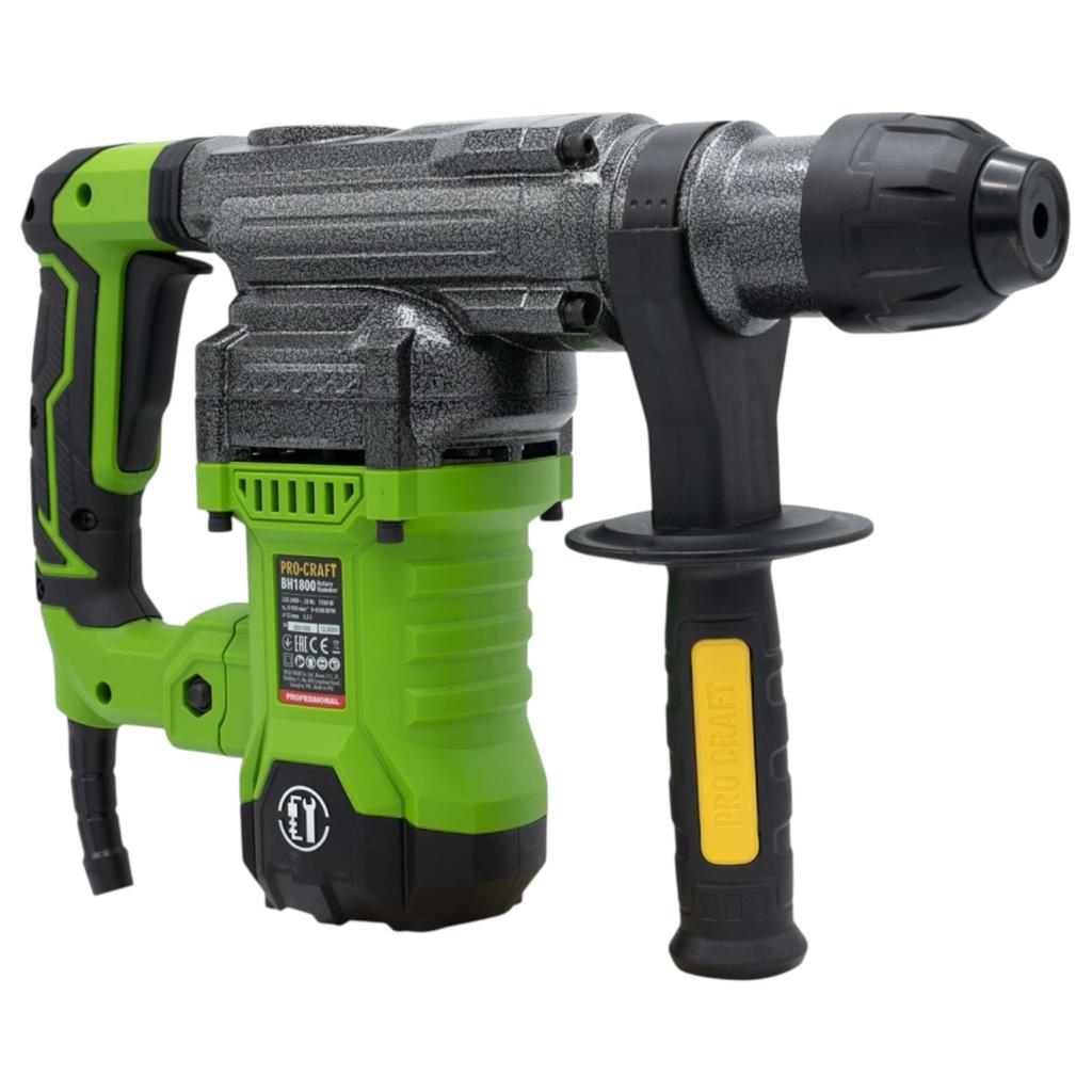 Перфораторы (электрические) PROCRAFT Перфоратор бочковый 5,5Дж. (1500Вт.) BH1800