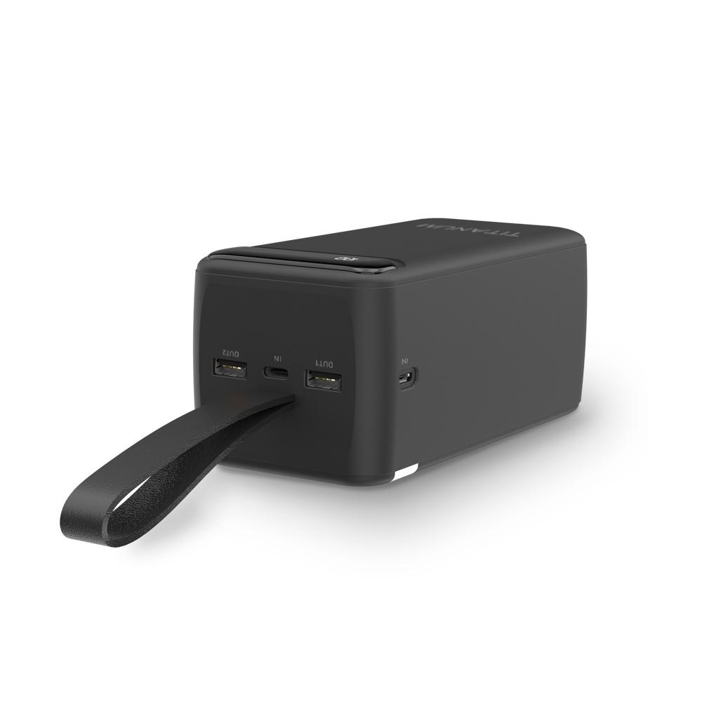 Повербанки (POWER BANK) TITANUM Power bank 50000mAh  TPB-741 Black