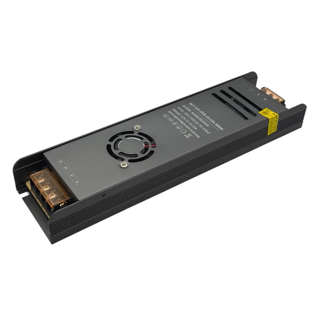 Блоки питания 12V AVT Блок питания 400W 12V IP20 245*63*29мм. AVT-400-12V-33,3А
