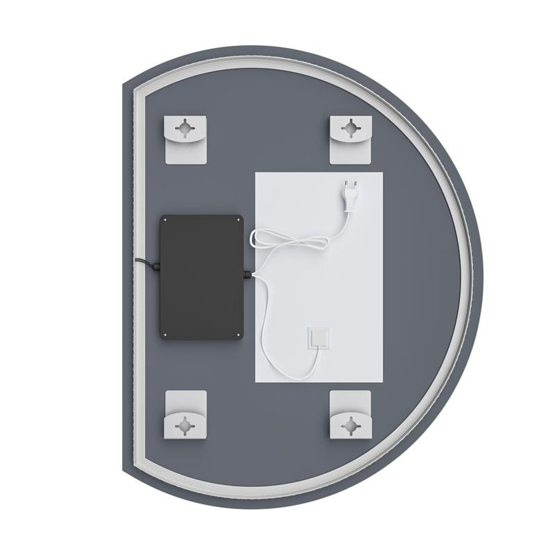  Дзеркала з підсвічуванням MIXXUS Premium TOPPER MS01-90x70-REVERSE Дзеркало (LED Touch, Anti-fog, димер (3-6,5kK)) (MP6632)