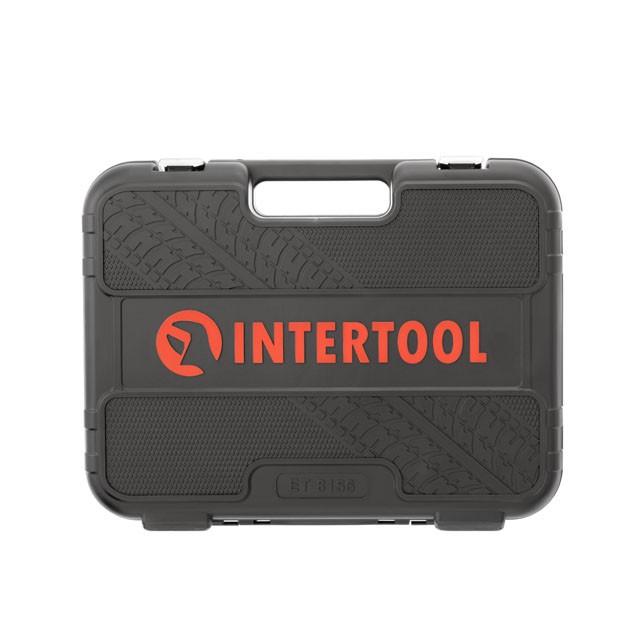 Наборы инструментов INTERTOOL Набор инструментов 1/2 & 3/8 & 1/4, 156ед., Cr-V STORM ET-8156