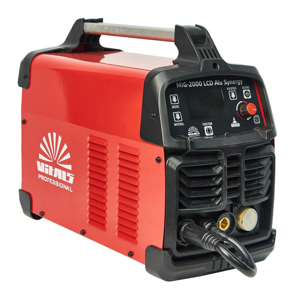 Полуавтоматы VITALS Professional Сварочный полуавтомат MIG 2000 LCD Alu Synergy