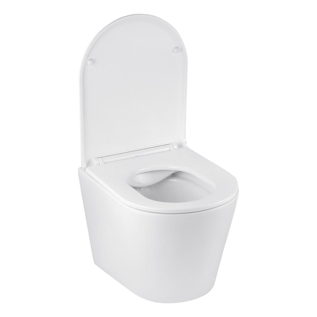 Инсталяции GROHE Solido 3 в 1 3884966Q Інсталяція + Унітаз безобідковий Kroner Armada WHI513636 RIMLESS з сидінням Slim Duroplast / Soft-close / Quick relase KA513636WHIR (3884966KA513636)