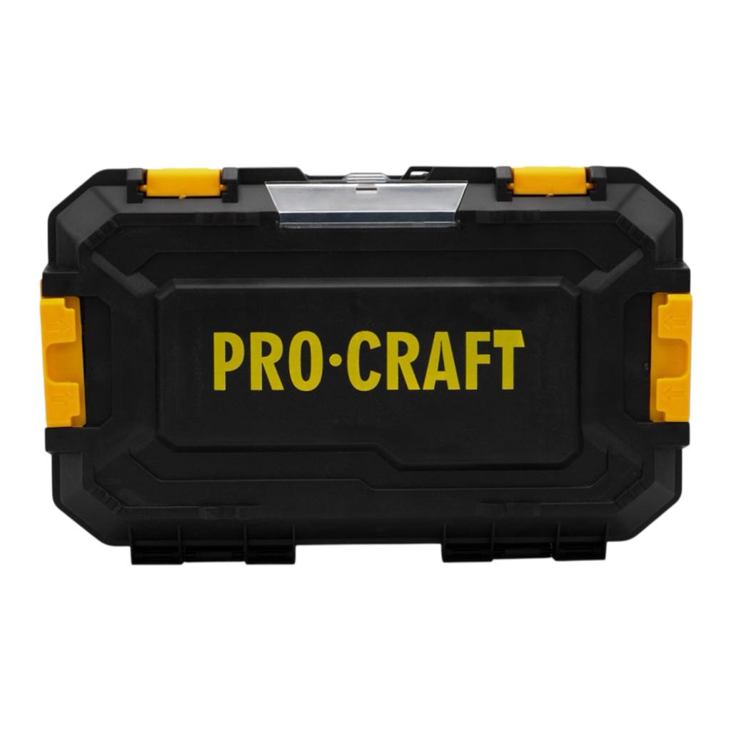 Шуруповёрты аккумуляторные PROCRAFT Шуруповерт аккумуляторный бесщеточный 20V 45Нм (с АКБ 1*1,5Ah+ЗП+кейс) PA18LiPro