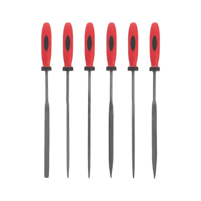 Надфили INTERTOOL Набор надфилей 6 ед. HT-3706