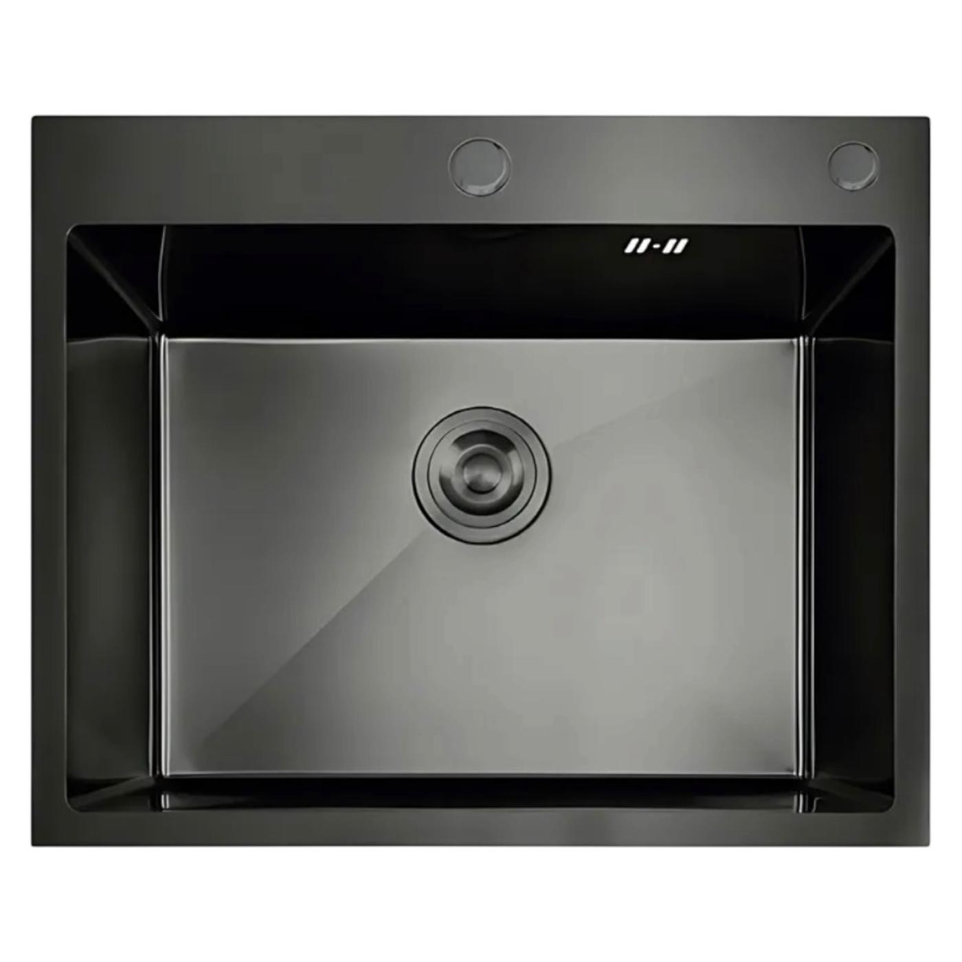Мийки з нержавійки MIXXUS MH5843 DECOR GRAPHITE Мийка з нержавіючої сталі (3.0/0.8) (MI7042)