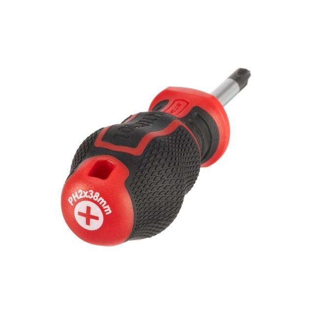 Отвёртки INTERTOOL STORM Отвёртка крестовая PH2*38мм. VT-3419