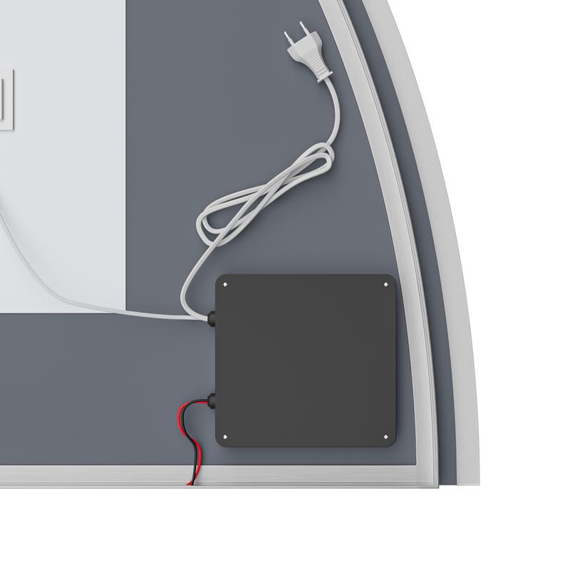  Дзеркала з підсвічуванням MIXXUS Premium TOPPER MS02-75x100 Дзеркало (LED Touch, Anti-fog, димер (3-6,5kK)) (MP6634)