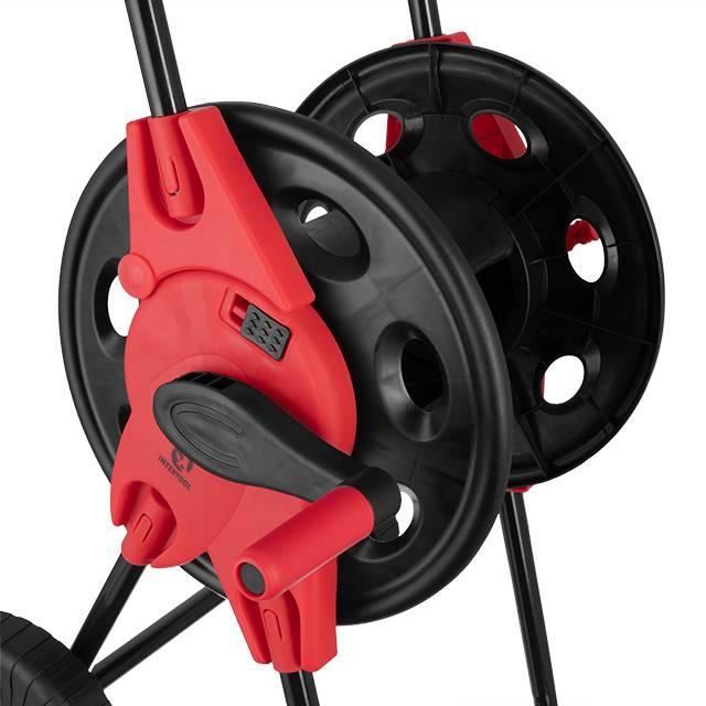 Катушки для шланг на колёсах INTERTOOL Катушка на колёсах для шланга 1/2 45м. GE-3003