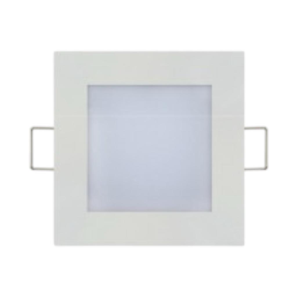 LED-Світильники (вбудовані) HOROZ LED-Світильник вбудований 3W 4200K 110Lm (квадрат) Slim/Sq-3