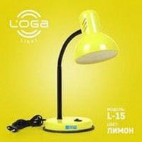 Настольные лампы (обычные) ТМ LOGA Настольная лампа ЛИМОН L-15