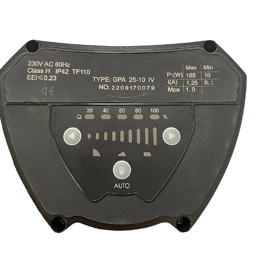 ЦИРКУЛЯЦІЙНІ НАСОСИ AQUATICA GPA40-10F/220 IV Насос циркуляційний енергозберігаючий фланц 10-185Вт Hmax 10м Qmax 167л/хв DN40 220мм + зворотний флан 774086