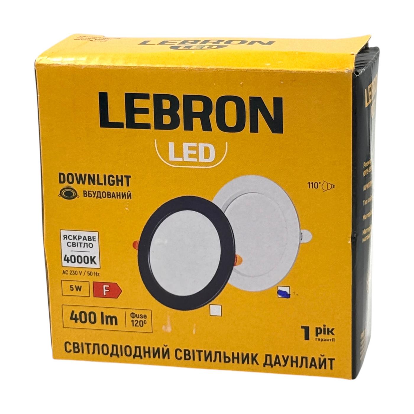 LED-Светильники (встраеваемые) LEBRON LED-Светильник 6W 4100K L-DR-641 12-08-06