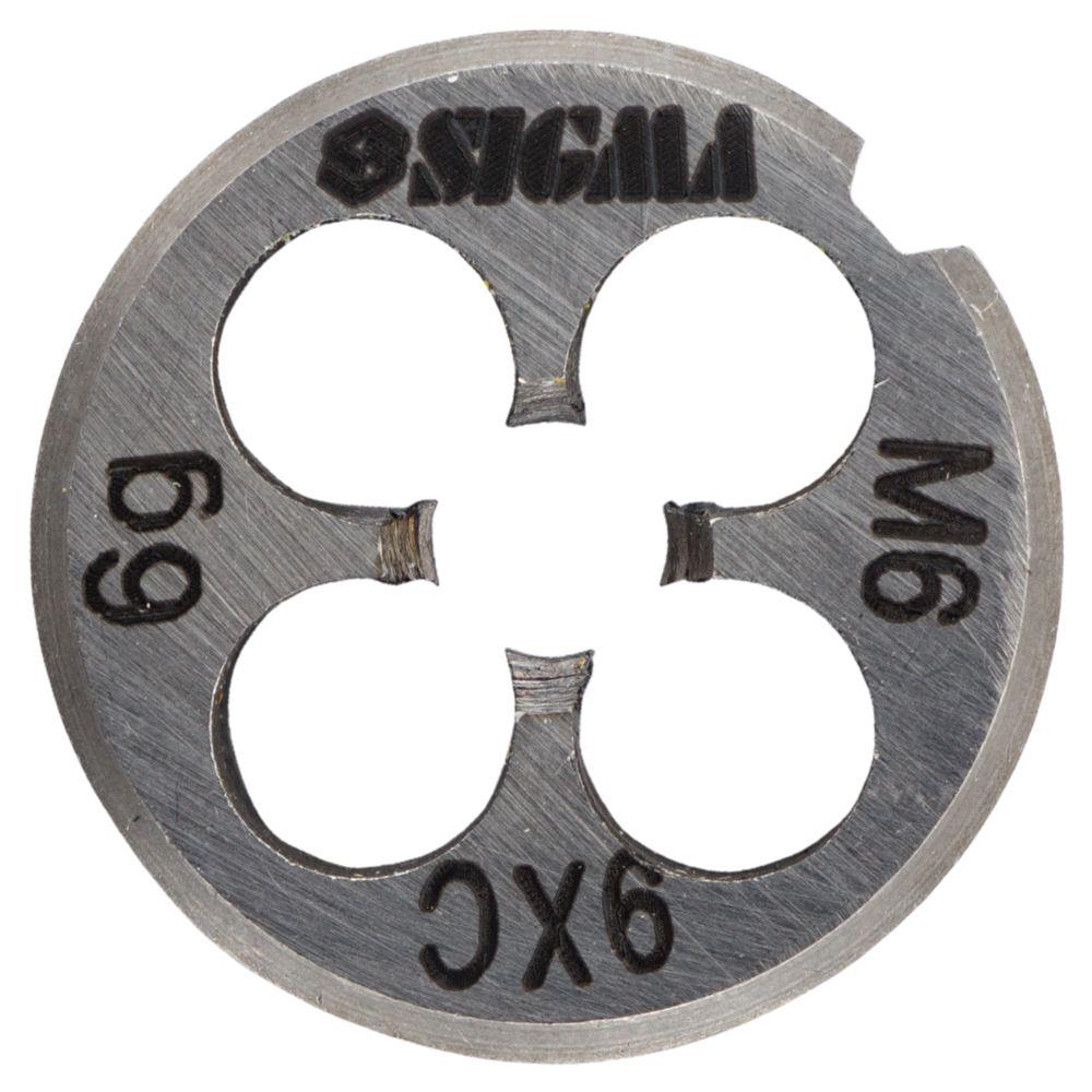 Метчики та плашки SIGMA Плашка М6х1,0мм. 1604171