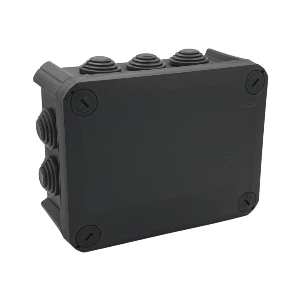 Распределительные коробки NEOMAX Распределительная коробка наружная IP66 150*115*65мм. ЧЕРНАЯ (без клемм) NX1146