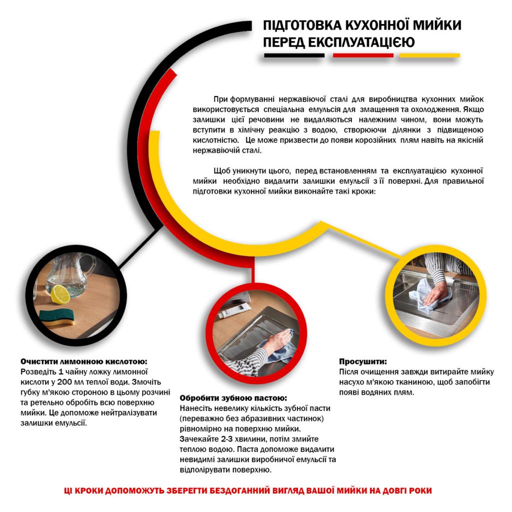 Мойки из нержавейки KRONER KRP Gebürstet - 7843ZHM Кухонна мийка накладна 780x750мм. (3/1мм.)