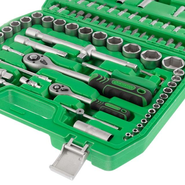Наборы инструментов INTERTOOL Набор инструментов 1/4  1/2   (94ед.) ET-6094SP