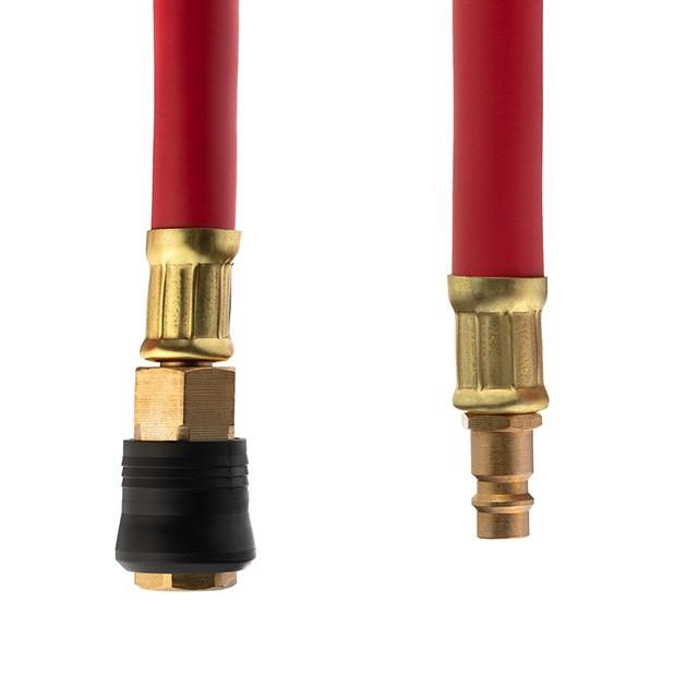 Шланги воздушные INTERTOOL Шланг гибридный, профессиональный, 20 атм, 8*15мм, 10м с латунными быстроразъемными соединениями, STORM PT-1771