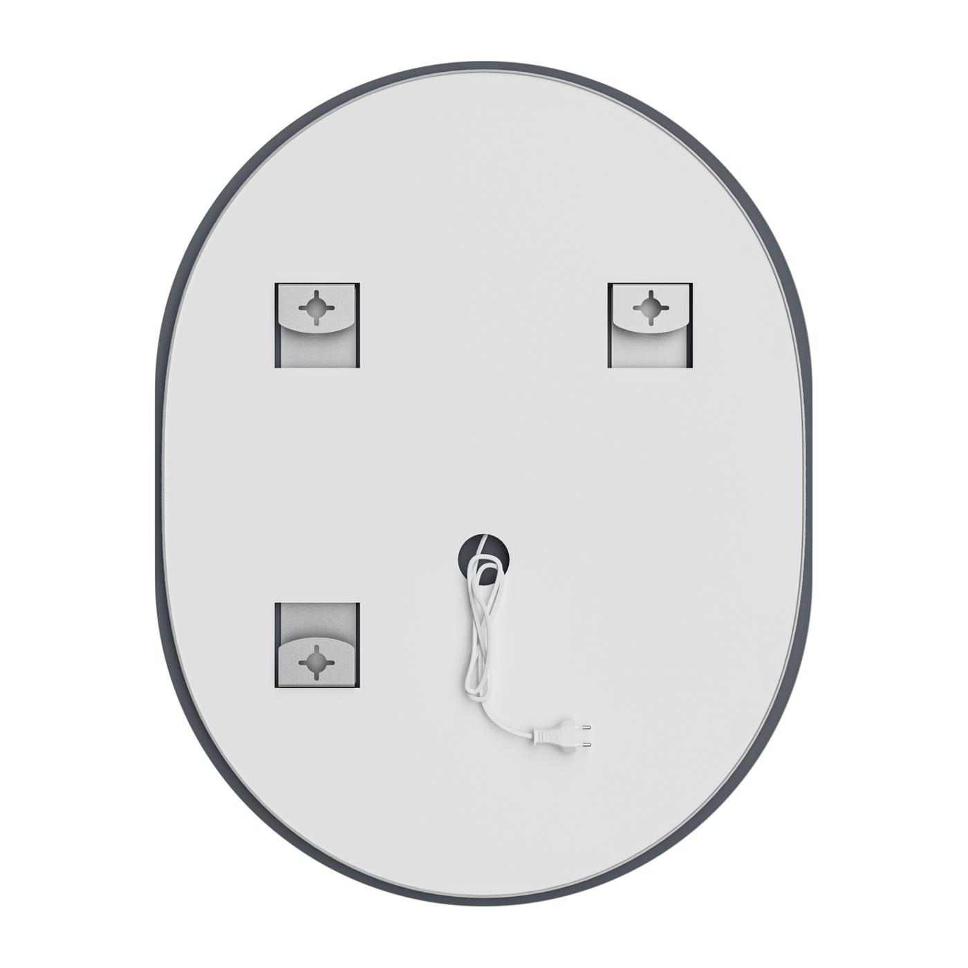 Дзеркала з підсвічуванням MIXXUS Premium ELLIPSE MV05-90x70-REVERSE Дзеркало (LED Touch, Anti-fog, димер (3-6,5kK)) (MP6644)