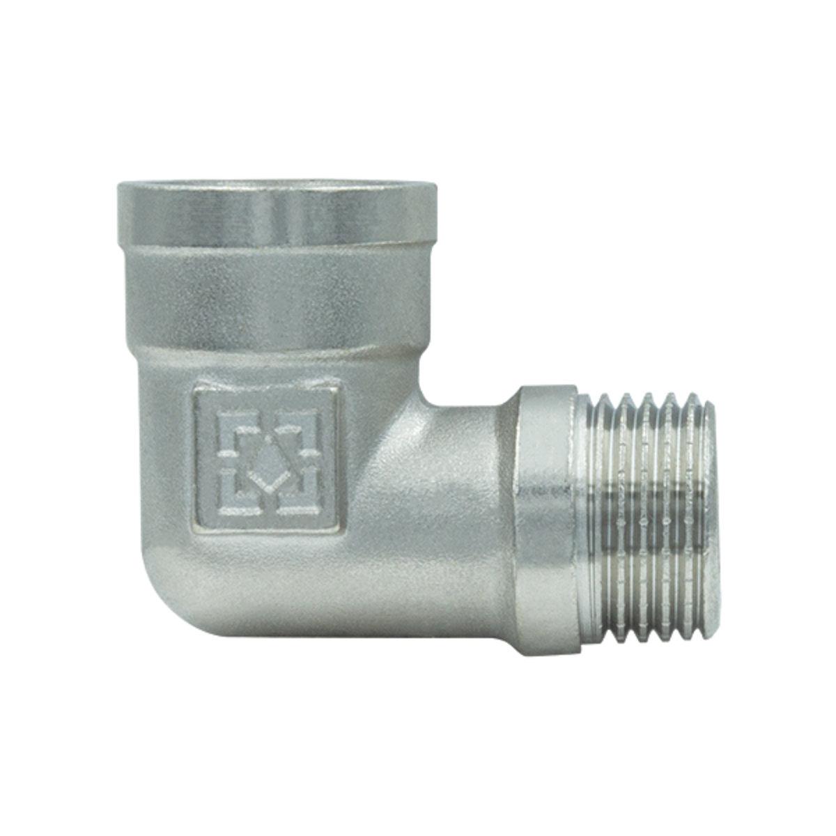 Фітінги різьбові нікельовані Nickel Raftec Кут 25 (1) ЗВ нікель UP03