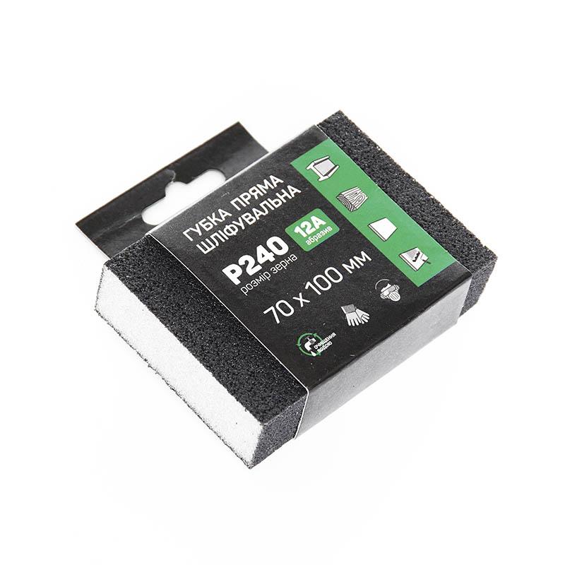 Губки шлифовальные APRO Губка шліфувальна чотирьохстороння пряма P240 828099