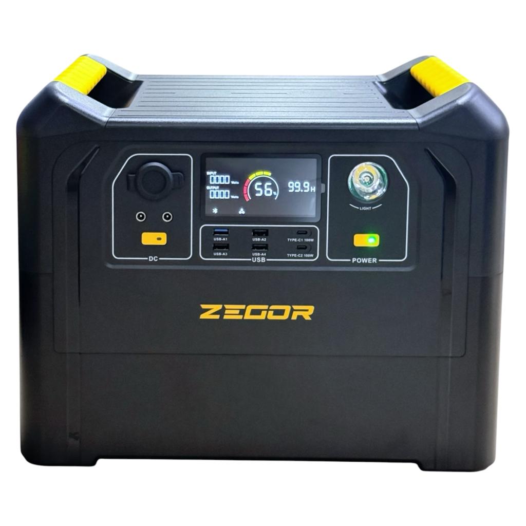 Портативные зарядные станции ZEGOR YC2400 TURBO Портативная зарядная станция 220В 2400/4800Вт. (2340Вт-час)