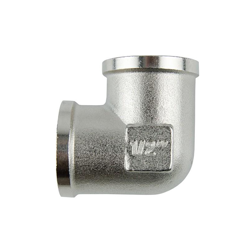 Фітінги різьбові нікельовані Nickel Raftec Кут 20 (3/4) ВВ нікель U02