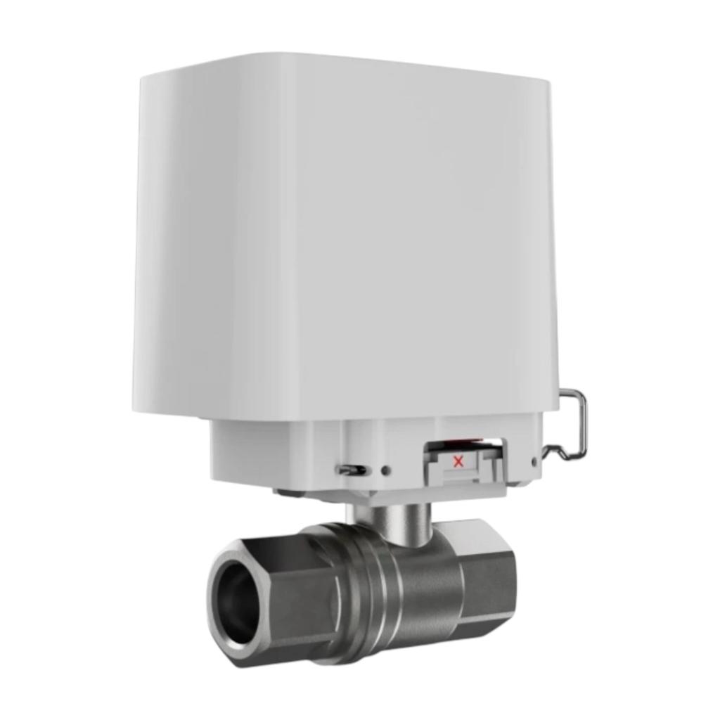 Краны с сервоприводом Ajax WaterStopКран з електроприводом 1 (DN25) WHITE (52267.154.WH1) 000029714