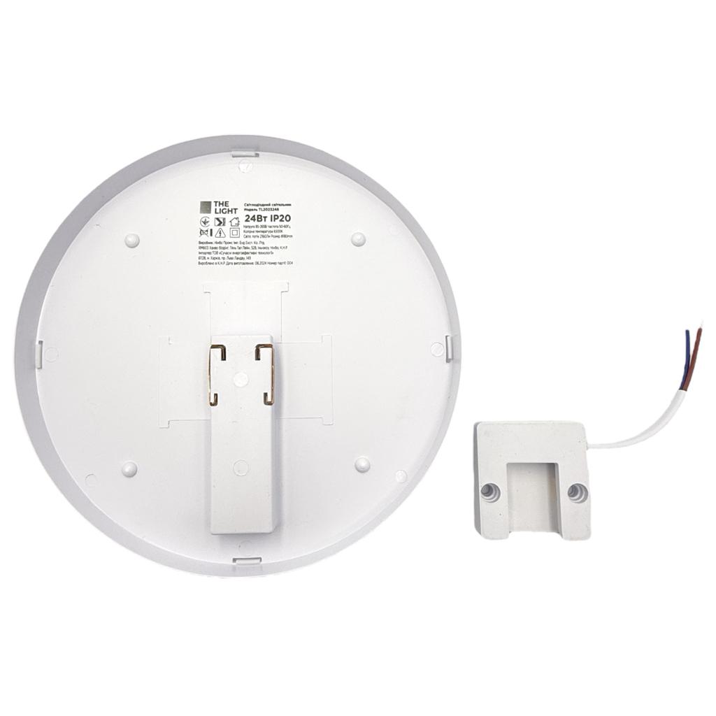 LED-Світильники (накладні) The Light LED-Светильник накладний 24W 6500K 2160Lm (коло) TL2023246