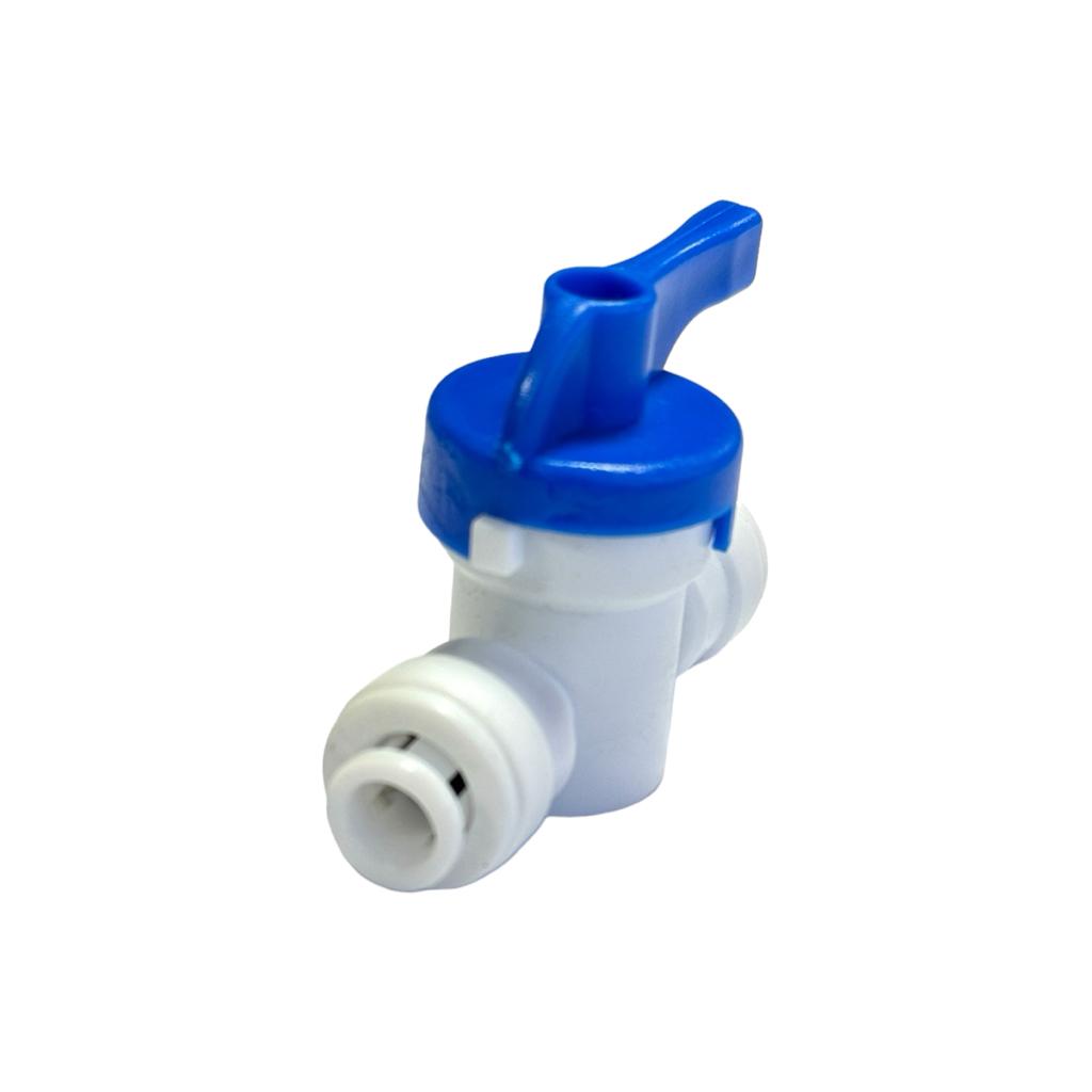Фитинг для фильтров воды Aquakut Кран промивання QC-QC 1/4QC-1/4QC 43902
