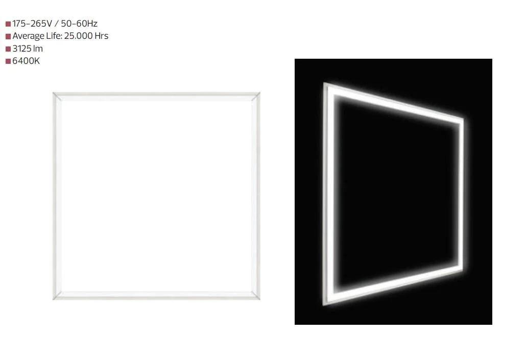 LED-Панели 600*600мм. HOROZ LED-Панель универс.48W 6400K Capella-48