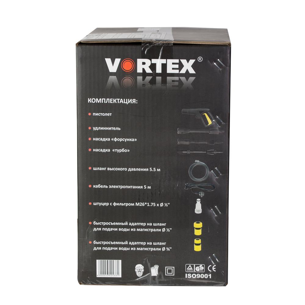 Мийки високого тиску електричні VORTEX Мийка високого тиску 1600Вт max 110bar 6 л/хв+ турбонасадка 5342433