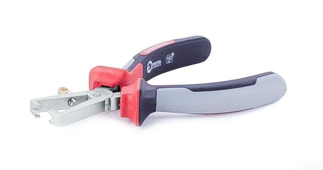 Съёмники изоляции INTERTOOL Щипцы для зачистки проводов 160 мм CrV с изолированными рукоятками NT-0229