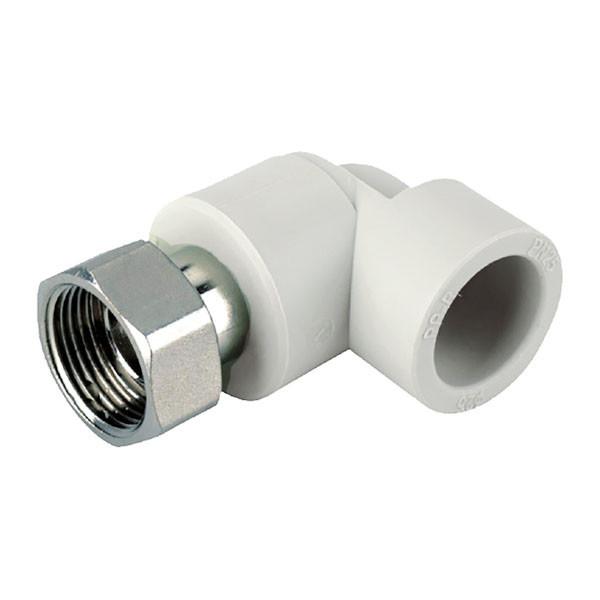 PPR Фітінги KOER K0144.PRO PPR Кут з накидною гайкою Ø20х1/2 (KP0182)