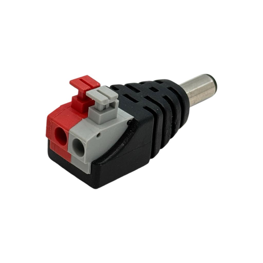 Коннектори та заглушки Штекер живлення DC Power jack 2.5×5.5мм. (під затиск)