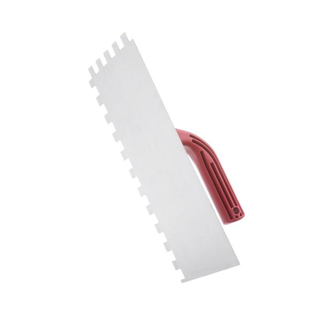 Тёрки INTERTOOL Тёрка из нерж. стали 130*280 зуб 12*12мм. KT-0008