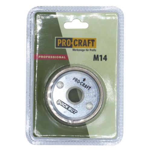 УШМ (электрические) PROCRAFT УШМ 125мм 860W PW1200+Быстрозажимная гайка Procraft M14