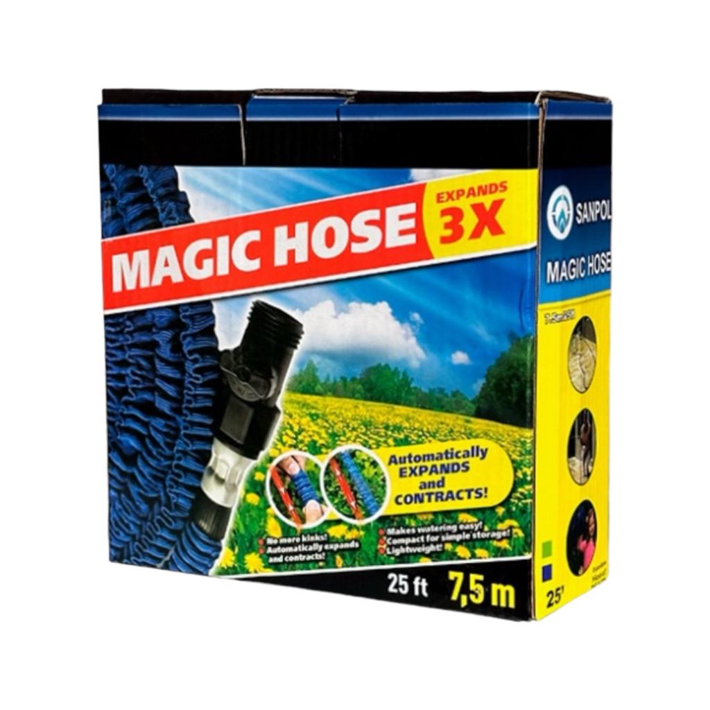 Шланг поливочный растяжной MAGIC HOUSE Шланг поливочный растяжной 7,5м.