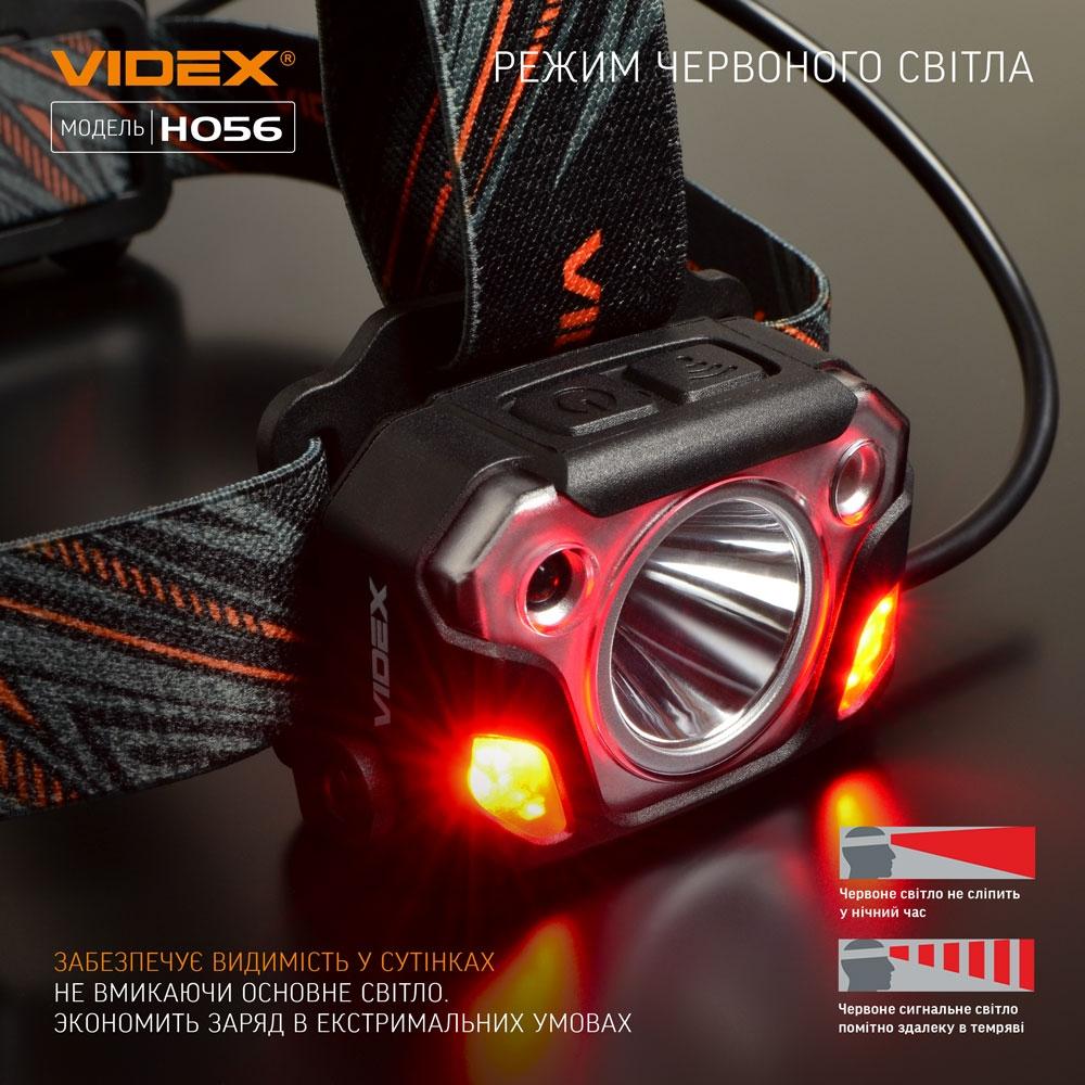 Фонари налобные VIDEX Фонарь налобный 1400Lm 6500K VLF-H056