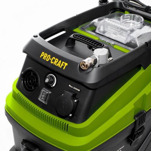 Пилососи промислові (електричні) PROCRAFT Пилосос промисловий 1600W VP2000