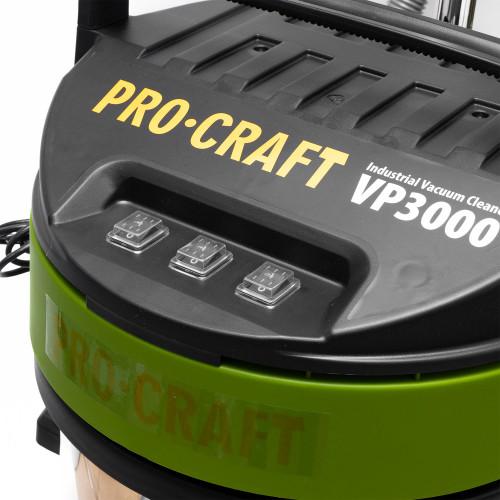 Пилососи промислові (електричні) PROCRAFT Пилосос промисловий 3000W VP3000