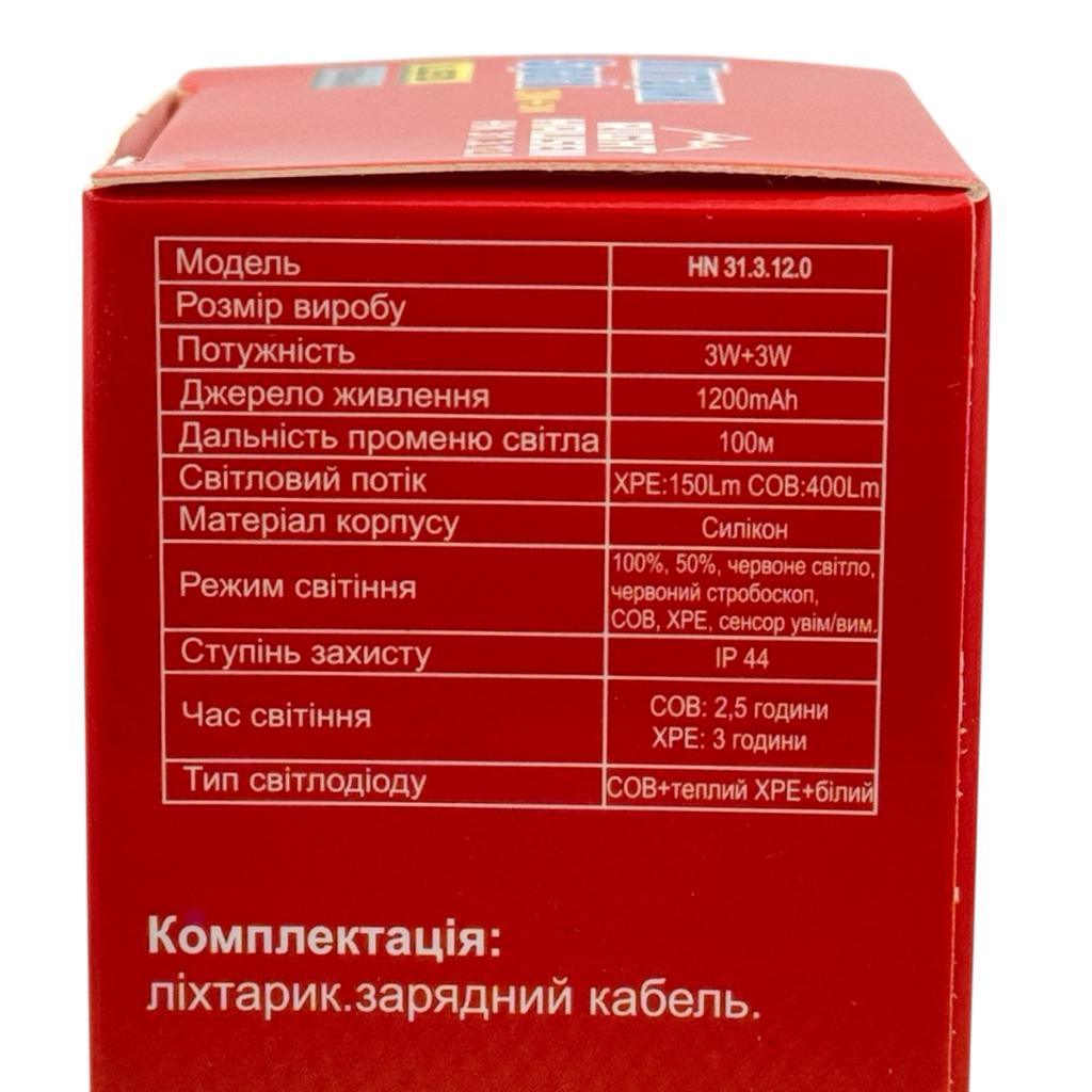 Фонари налобные RightHausen SPARK Фонарь налобный 3W+3W HN-313120