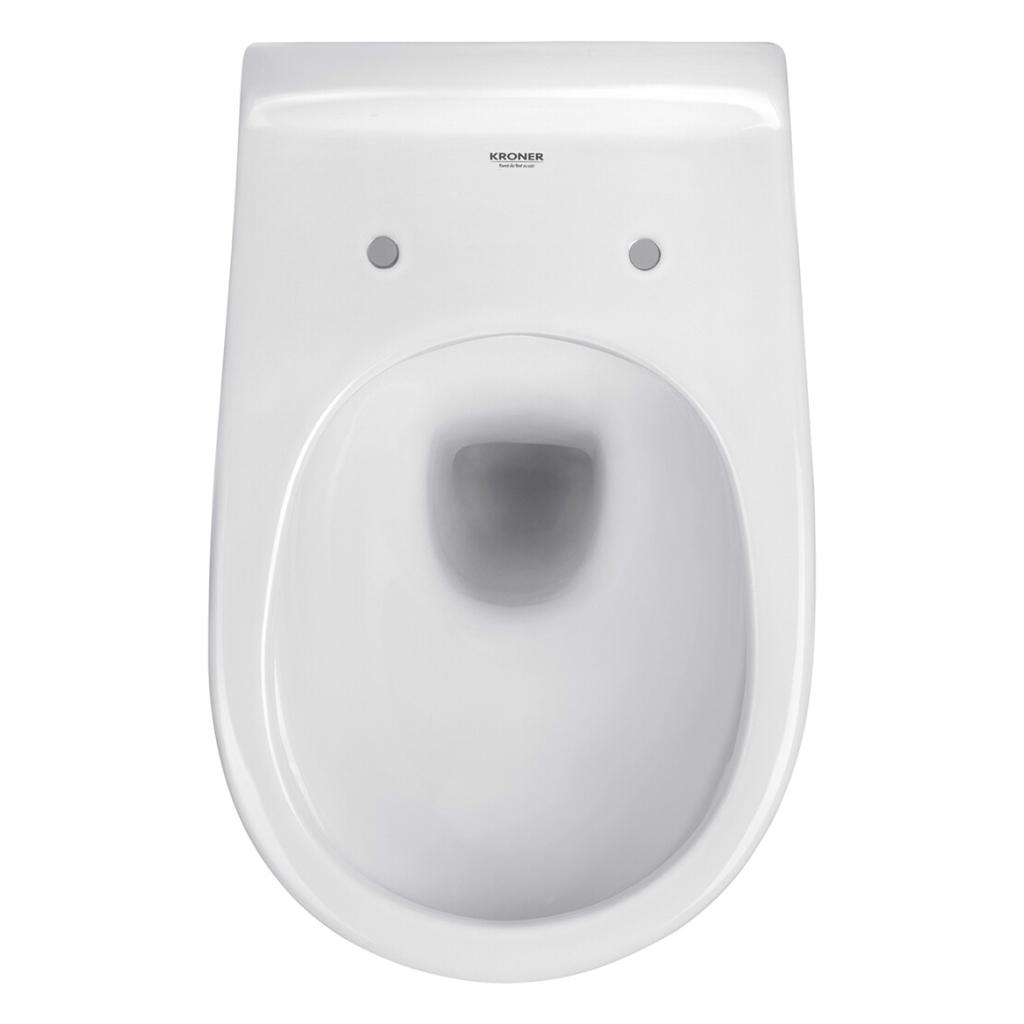 Инсталяции GROHE Solido 3 в 1 3884966Q Інсталяція +  Унітаз безобідковий Kroner Oker WHI533536 RIMLESS з сидінням Slim Duroplast / Soft-close / Quick relase KO533536WHIR (3884966KO533536)