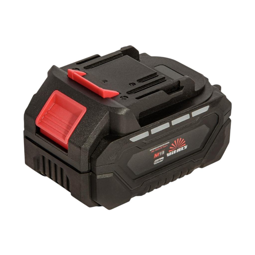 Аккум. батареи и ЗУ VITALS M18 ASL 1830a 5С Type-c Акумуляторна батарея 18V 4А