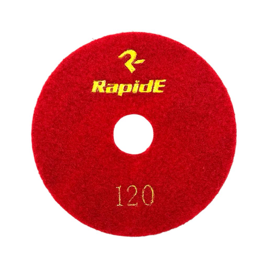 Круги шліфувальні для плитки RAPIDE Red Point Круг шліфувальний для плитки гальванічний (черепашка) Ø100мм. P120