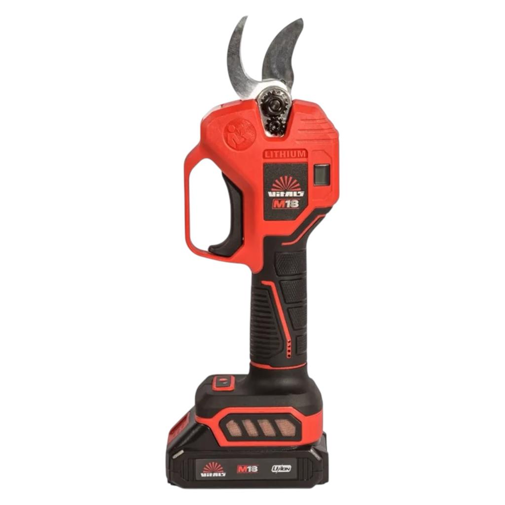 Секатори акумуляторні VITALS Master AG 1830cdk BL Kit М18 Секатор акумуляторний безщітковий (з АКБ 1*2Ah та ЗП + кейс)
