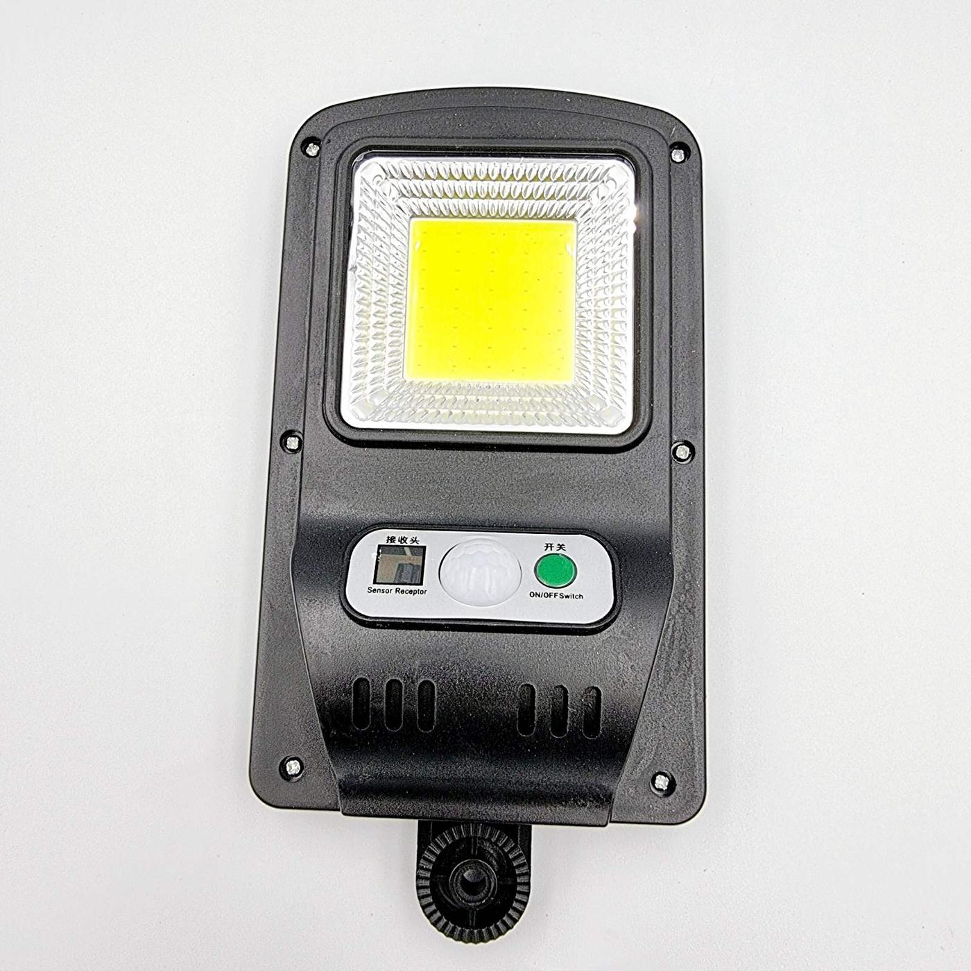 Ліхтарі на сонячних батареях LED-Ліхтар вуличний, сонячна батарея, датчик день/ніч, датчик руху, пульт 454